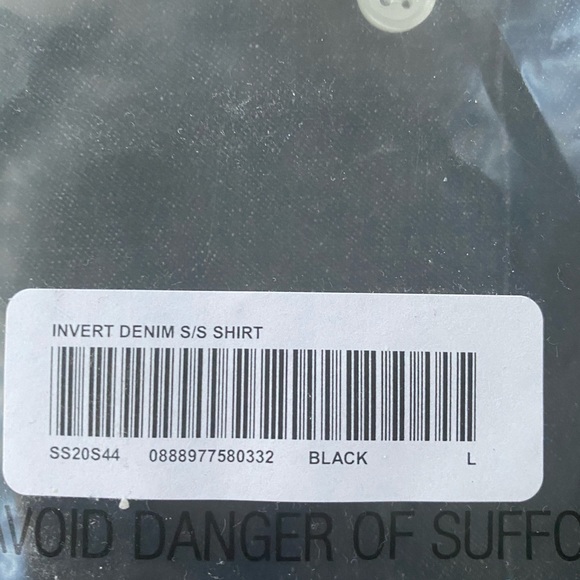 supreme invert denim shirt
